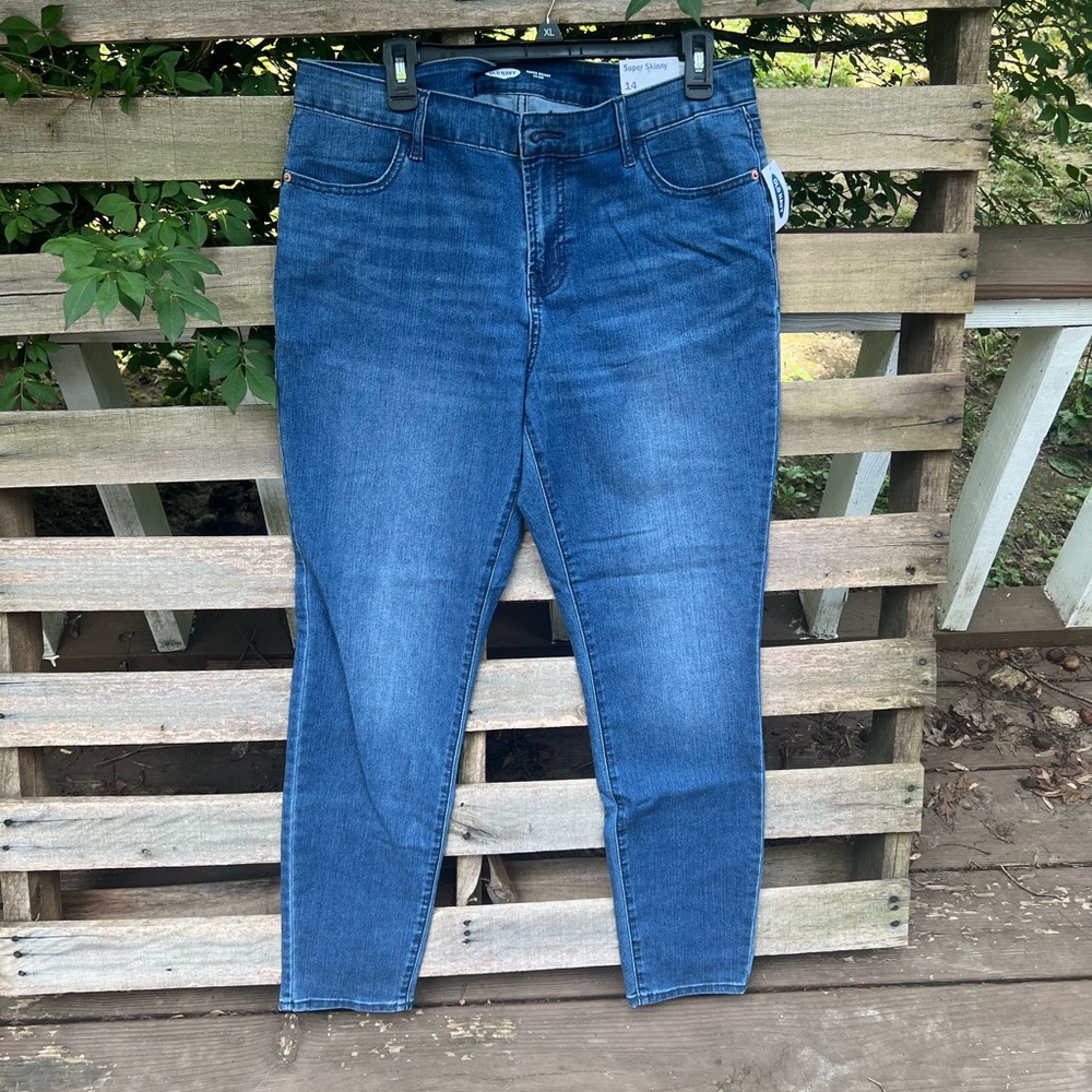 Old Navy Blue Skinny Jeans Classic Fit